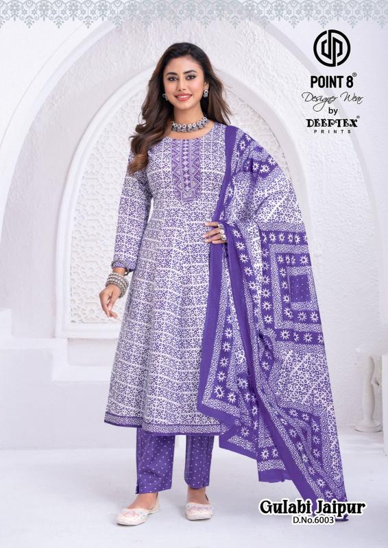 Deeptex gulabi jaipur vol-6 cotton satin kurtis wholesale